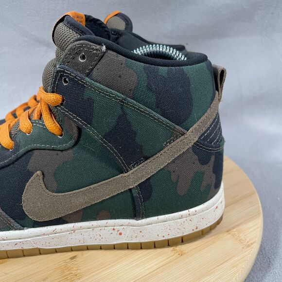 Nike SB Dunk High FiveOne0 510 Camo Mens Size 8 Pre-Owned Shoes 646552-037 main image 6